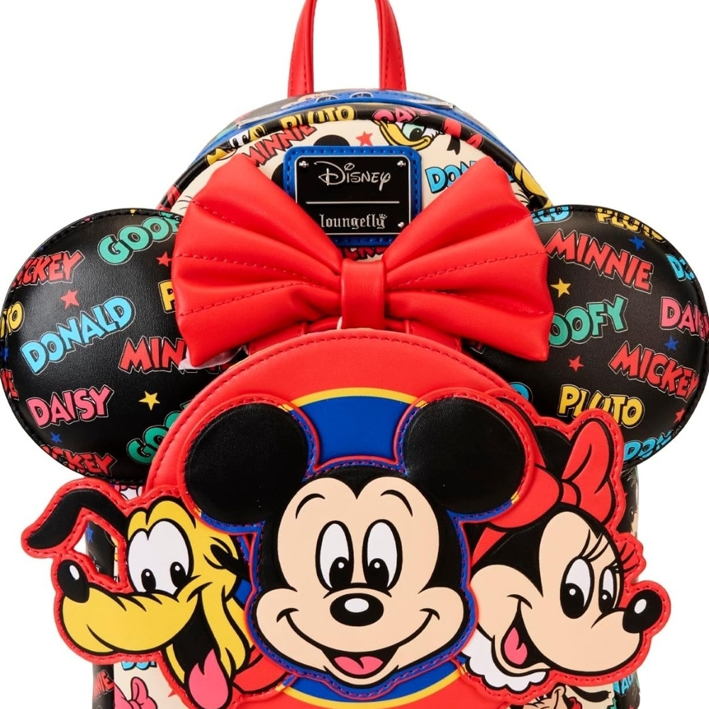 Disney Loungefly Mickey and Friends Mini Backpack